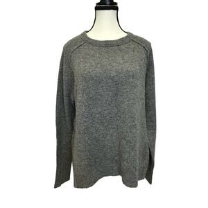 Michael Stars Gray Knit Raglan Sleeve Sweater - Size Small